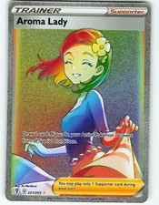 Aroma Lady - Rainbow Full Art - 221/203 Evolving Skies - Pokémon TCG - 2021 on eBay