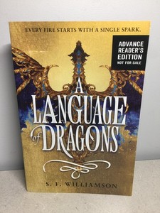 A Language of Dragons ARC Advance Reader Edition SF Williamson Fantasy Book Rare
