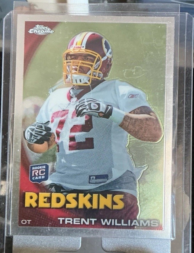 2010 Topps Chrome - Trent Williams #C102 (RC)