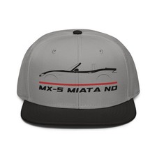 For MX-5 Miata ND 2015-2020 Fans Cap Car Snapback Hat Birthday Gift Racing