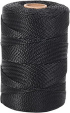Black Nylon String,500 Feet 2mm Nylon Cord Twine for Garden,Tomato,Climbing Plan