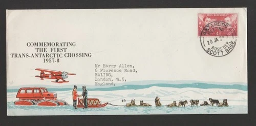 New Zealand Ross dependency 1958 Scott base Antarctica meeting