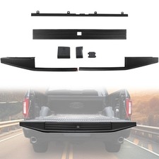 Tailgate Cover Molding Trim for Ford F150 15-20, Combined Step Black