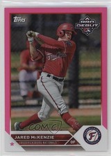 2023 Topps Pro Debut Fuchsia Foil 18/199 Jared McKenzie #PD-108 gh4