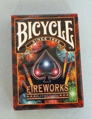 Fireworks Playing Cards Deck USPCC NEW Sealed  Gorgeous Colorful Kickstarter FS