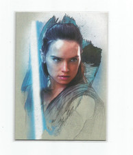 2017 TOPPS Star Wars Journey/The Last Jedi CHARACTERS REY INSERT 14