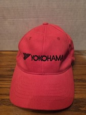 Yokohama Rubber Company All Terrain Off Road Tires Truck Radial Red Baseball Cap