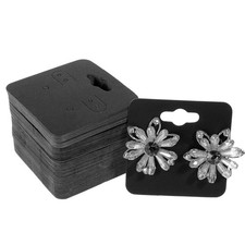 100 Pcs 2 Inch Paper Earring Display Holder Cards for Selling Retail Crafts