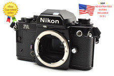      Exc 5  Nikon FA Black SLR Film Camera Body only From JAPAN