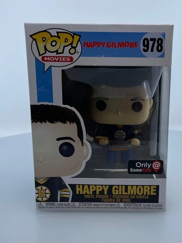 Funko POP! Movies Happy Gilmore #978 GameStop Exclusive Vinyl Figure DAMAGED BOX