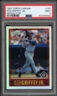 1997 Topps Chrome Refractor #101 Ken Griffey Jr. PSA 9 MINT