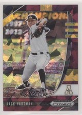 2020 Panini Prizm Draft Picks Burgundy Cracked Ice 23/23 Jack Hartman 0c6