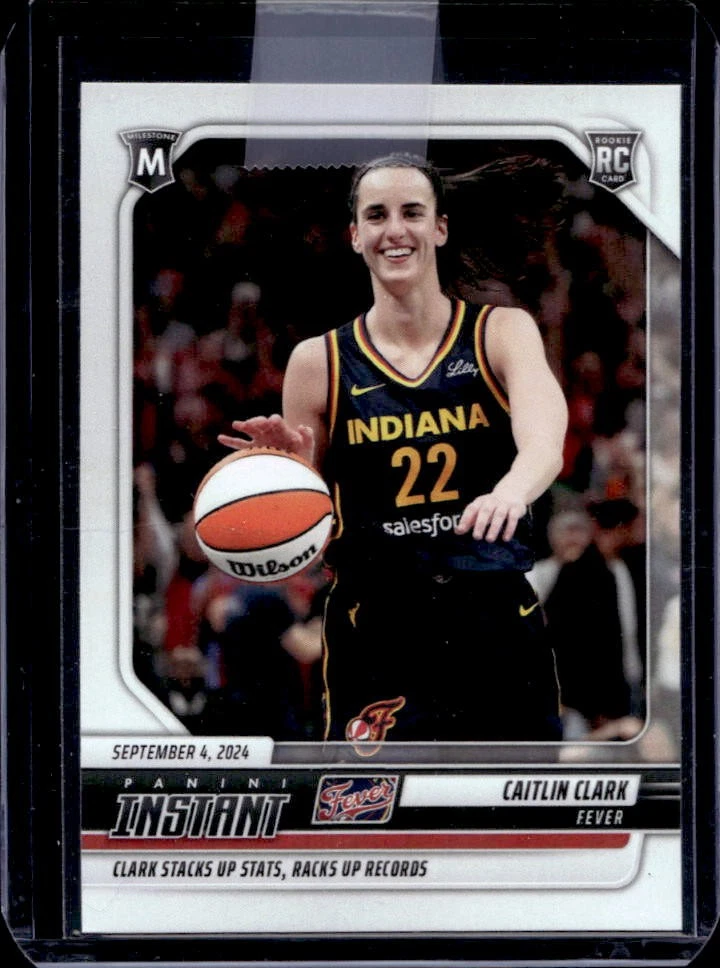 2024-25 Panini Instant WNBA Caitlin Clark RC Rookie #198 Fever