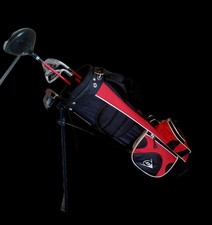 DUNLOP, Junior Golf  clubs & balls 4 in the bag shoulder strap but no rain hood 