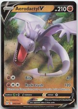 aerodactyl v pokemon card 179/196 - Extended Artwork Display Case Placeholder Image Provided aerodactyl v pokemon card value