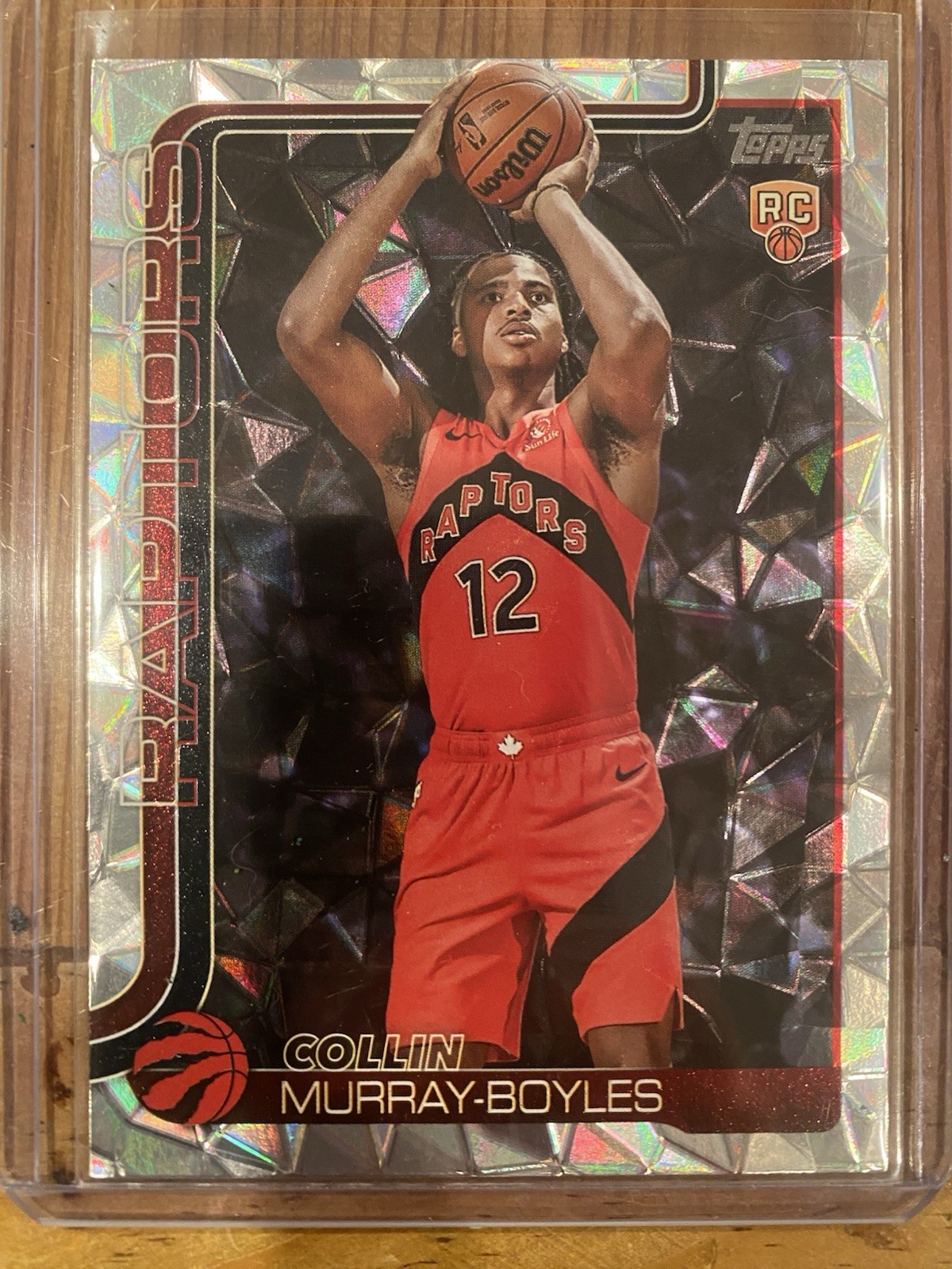 2025 Topps Flagship Collin Murray Boyles #209 Diamanté Foil RC SP