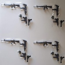 4x Marvel Legends Gamerverse GUN RIFLE GRENADE Fodder  Punisher Nick Fury 2 Pack