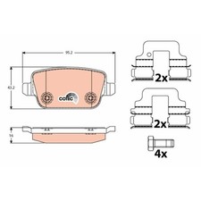 Kits de frein Volvo 245