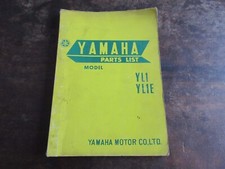 Yamaha YL1 YL1E 1967 OEM Parts list Teilekatalog Ersatzteilliste