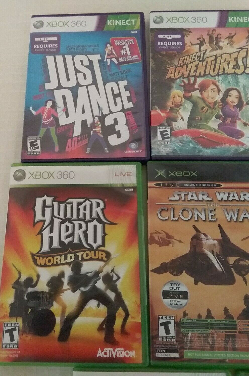 Xbox 360 Games  Large Selection (Complete with Manuals) - MULTI