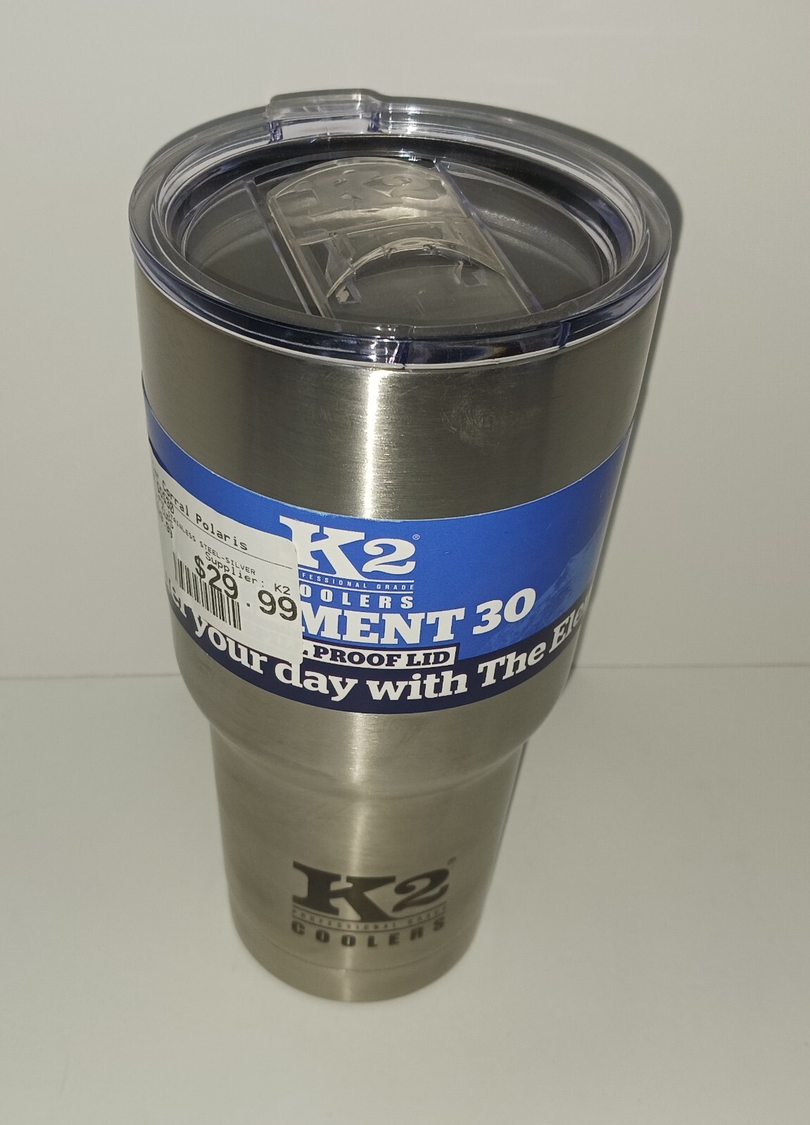 S Element 30 Stainless Color Tumbler Cup & Lid - 30 Oz. **new**