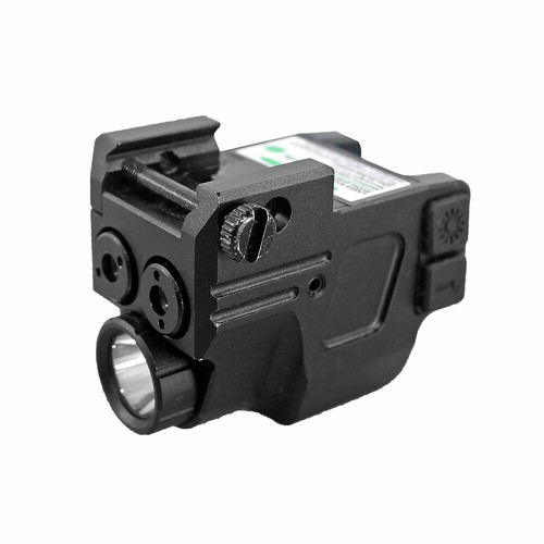 Tactical Green Red Laser Sight Flashlight Combo for Taurus G2C 9mm M&P 9L G17 19 - Picture 6 of 11
