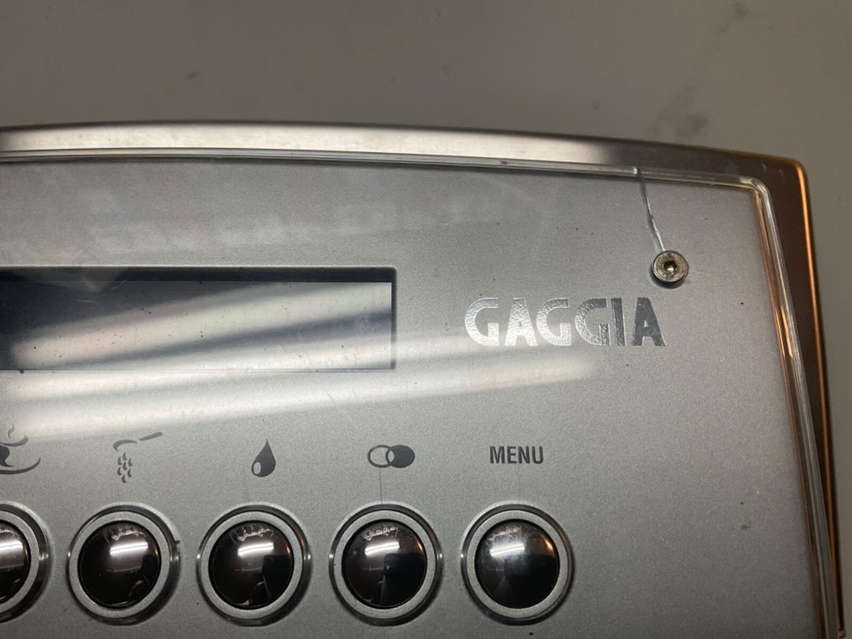 Gaggia Titanium fashion Silver Touch Panel