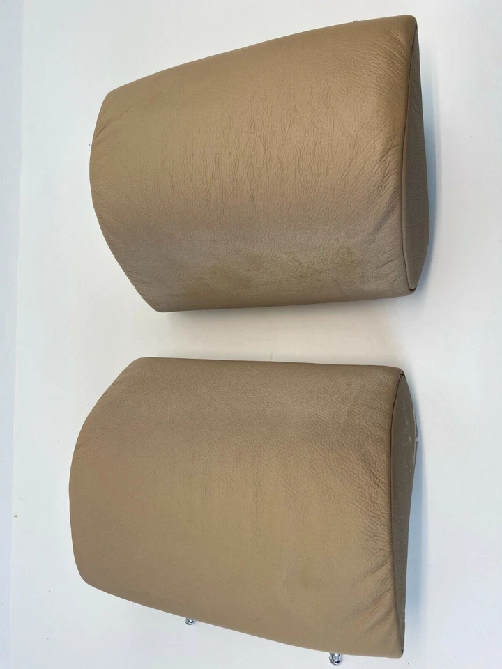 1995-2001 BMW 740i 740iL 750iL Rear Seat Headrest Left Right Head Rest Set OEM Foto 3 de 4