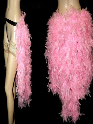 Burlesque feather bustle skirt feather costume feather tail Dancers Made in UK - Picture 10 of 13