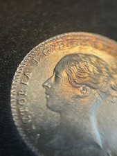 1841 Britannia Groat Victoria 4 Pence Silver British