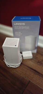 Linksys Velop WHW01 Mesh Wifi System Dual-Band AC1300 Great Condition