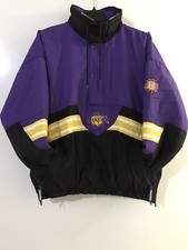 Vintage 90s Starter NBA LA Lakers Puffer Pullover Jacket Sz XL