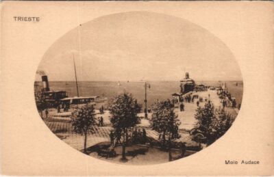 CPA TRIESTE Molo Audace ITALY (990420)