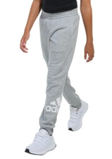 NWT adidas Youth Fleece Jogger Sweatpant Grey Heather M