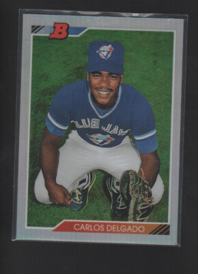 CARLOS DELGADO 2016 BOWMAN CHROME 1982 BOWMAN REFRACTOR CARD #127  /499