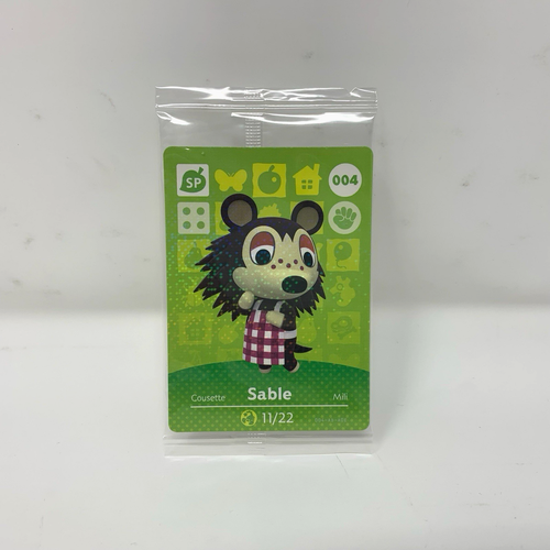 Take a look at 25 of the Series 1 Animal Crossing amiibo cards, plus