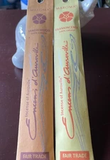 Maroma incense Sandlwood & Frankincense 100% Natural 2pcs Lot =20. Sticks