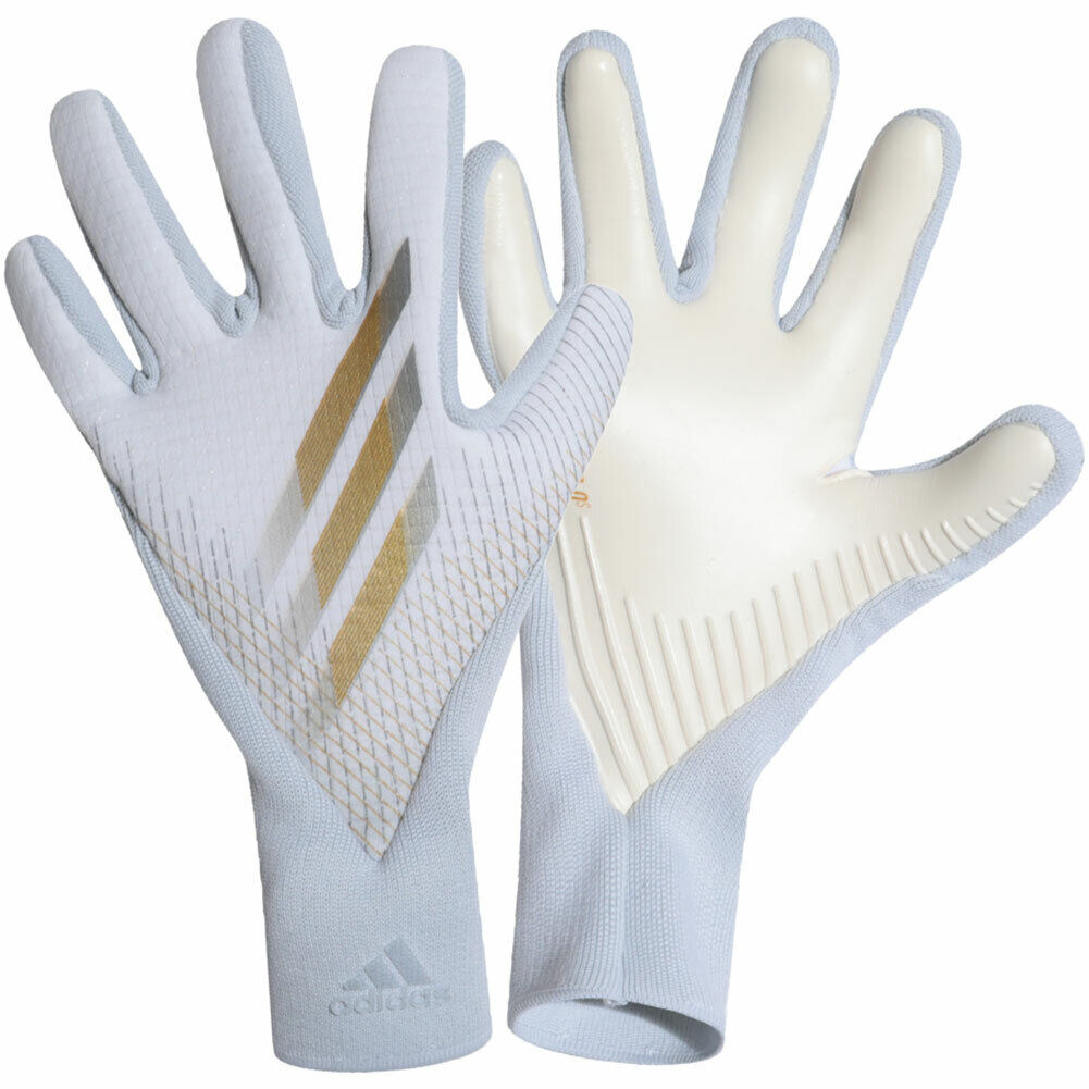 Tante account Schaduw Adidas X GL Pro Negative Cut Goalie Glove White Gold Silver 9 FS0425 Soccer  for sale online | eBay