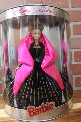 Rare Error Misprint 1998 Happy Holidays Barbie Doll - Special
