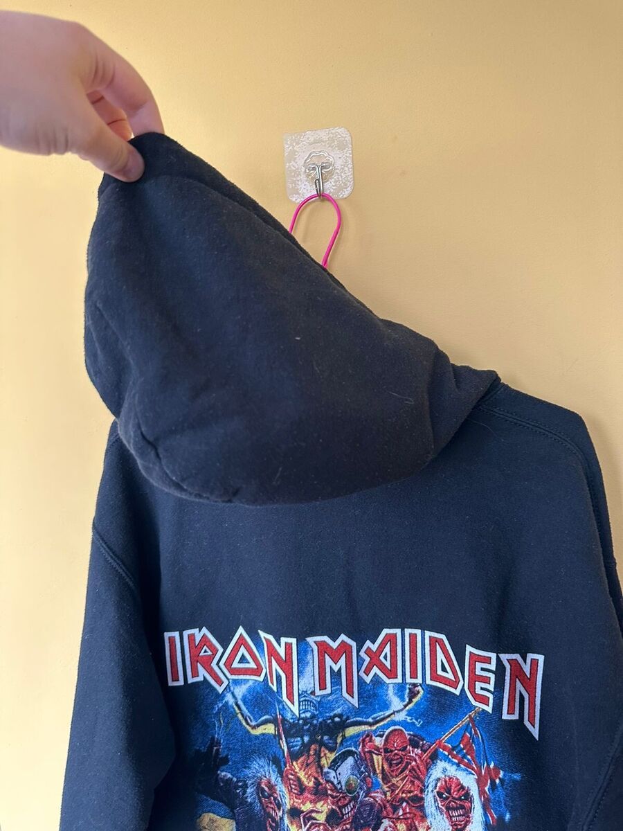 Rare iron maiden hoodie vintage 90s best of the beast Rock Rare iron maiden hoodie vintage 90s best of the beast Rock