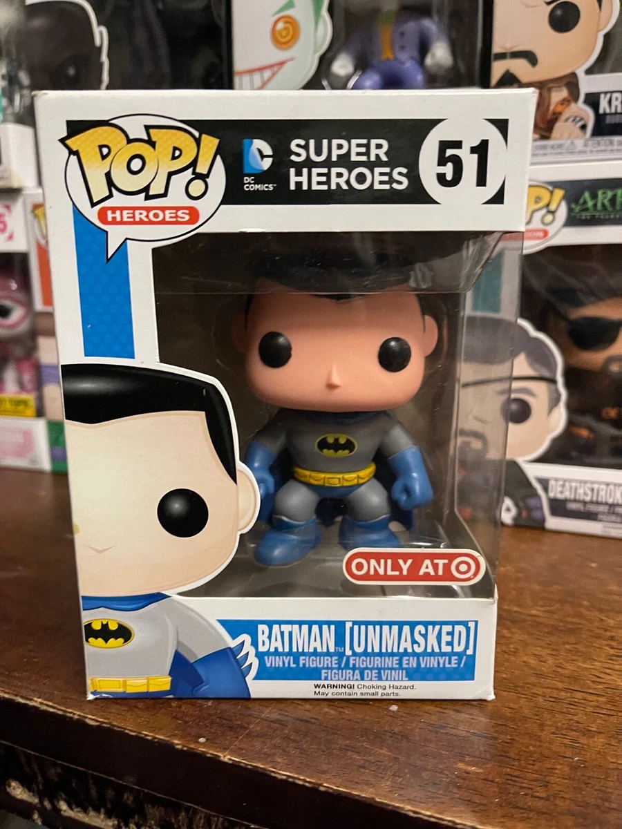 Batman hotsell unmasked pop
