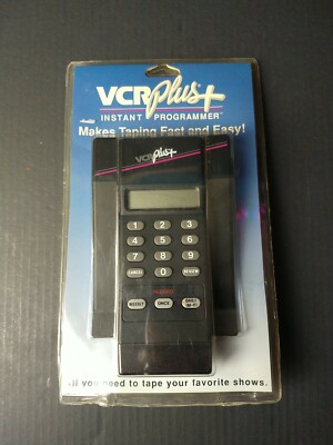 Vintage VCR Plus + Instant Programmer Brand NEW! VCR Plus. New Old Stock  #1076