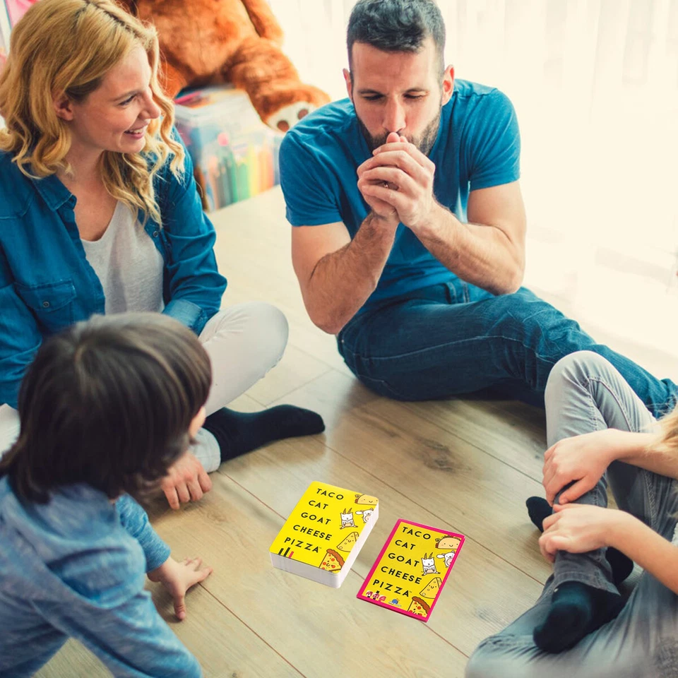 Taco Cat Goat Cheese Pizza Card Game 2-8 Players Party Family Fun Toy Ages 8+ - Image 3 of 4