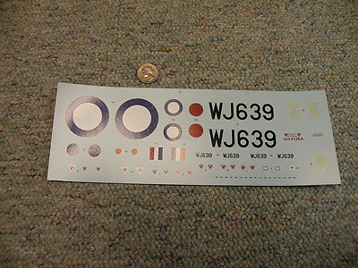 Classic Airframes decals 1/48 Kit# 4128A English Electric Canberra TT MK 18  L92