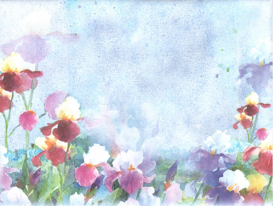 Get Well Soon Hydrangea & Butterflies Judy Buswell Leanin' Tree Greeting Card  - Image 4 of 4