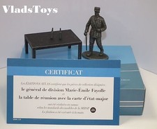 Atlas 1/24 1914-18 WW1 Marshal Marie Emile Fayolle  Meeting Table 2595-015