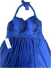 Azazie Veronica Royal Blue Bridesmaid Dress size 16 New