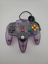 Old School Classic Wired Controller Joystick for Nintendo 64/N64 - Atomic Purple