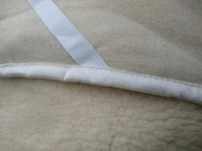 Top Merino Wool Duvet Cover Mattress Protector Topper 100% Virgin Wool Many S...