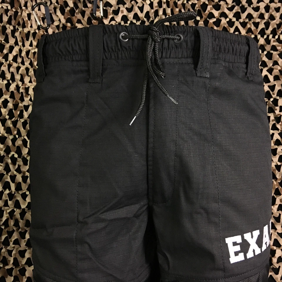 NEW Exalt Throwback Retro Tournament Paintball Pants - Black - Medium - Image 2 of 4
